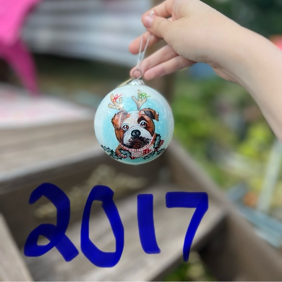 Pier 1 imports Christmas ornament lot of 6 - Picture 5 of 7